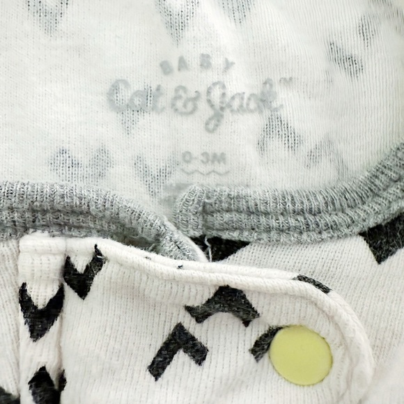 Cat & Jack | Bundle of Patterned Footie Sleepers (0-3 mos) - Picture 6 of 6